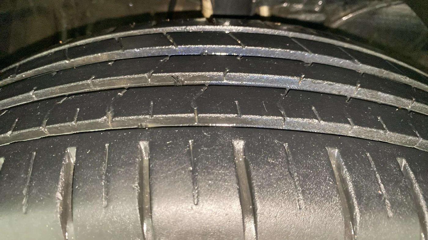 2023 Maruti Baleno DELTA PETROL 1.2, Petrol, Manual, 16,558 km, Right Front Tyre Tread