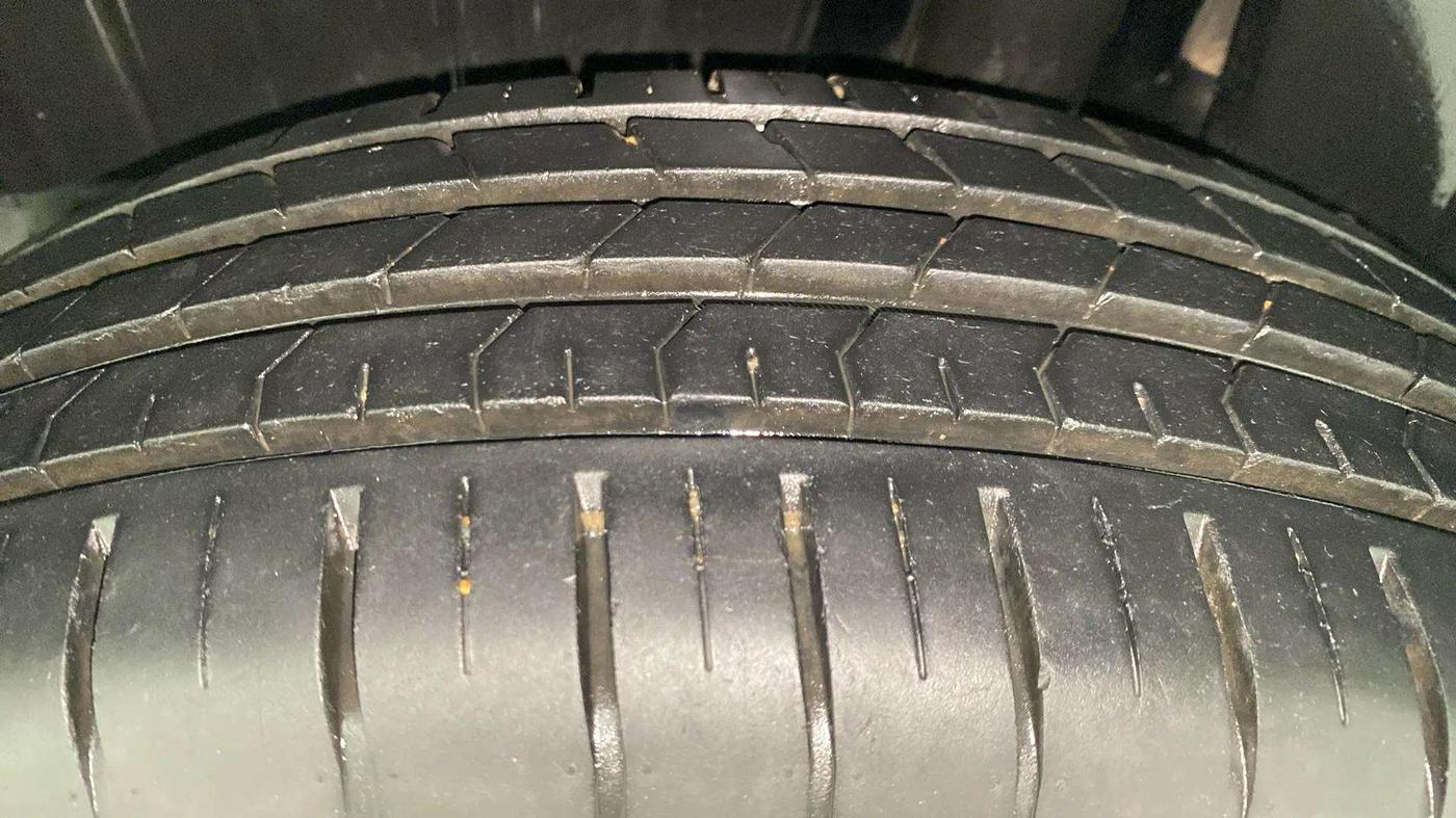 2023 Maruti Baleno DELTA PETROL 1.2, Petrol, Manual, 16,558 km, Left Rear Tyre Tread