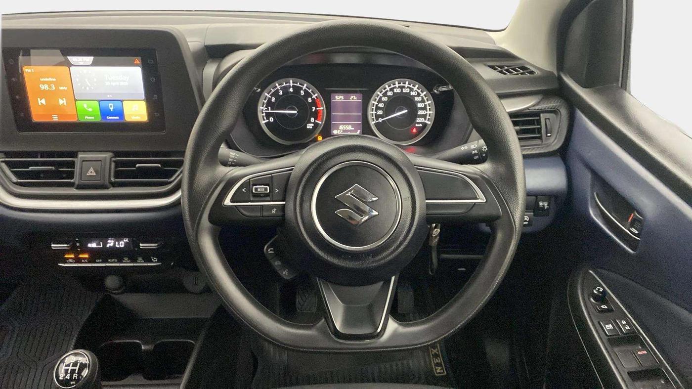 2023 Maruti Baleno DELTA PETROL 1.2, Petrol, Manual, 16,558 km, Steering Wheel Close Up