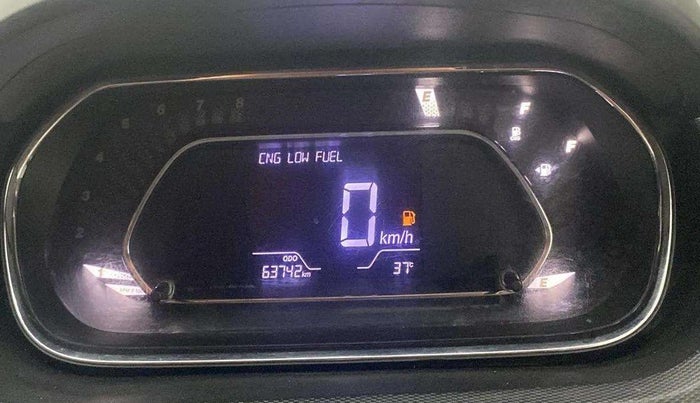 2022 Tata TIGOR XZ PLUS CNG, CNG, Manual, 63,712 km, Odometer Image