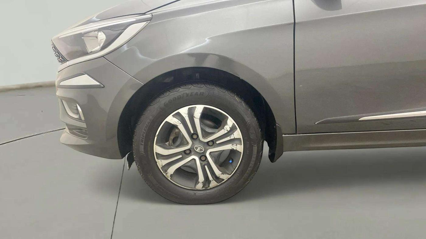2022 Tata TIGOR XZ PLUS CNG, CNG, Manual, 63,712 km, Left Front Wheel