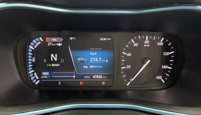 2020 Tata NEXON EV XZ PLUS, Electric, Automatic, 47,782 km, Odometer Image