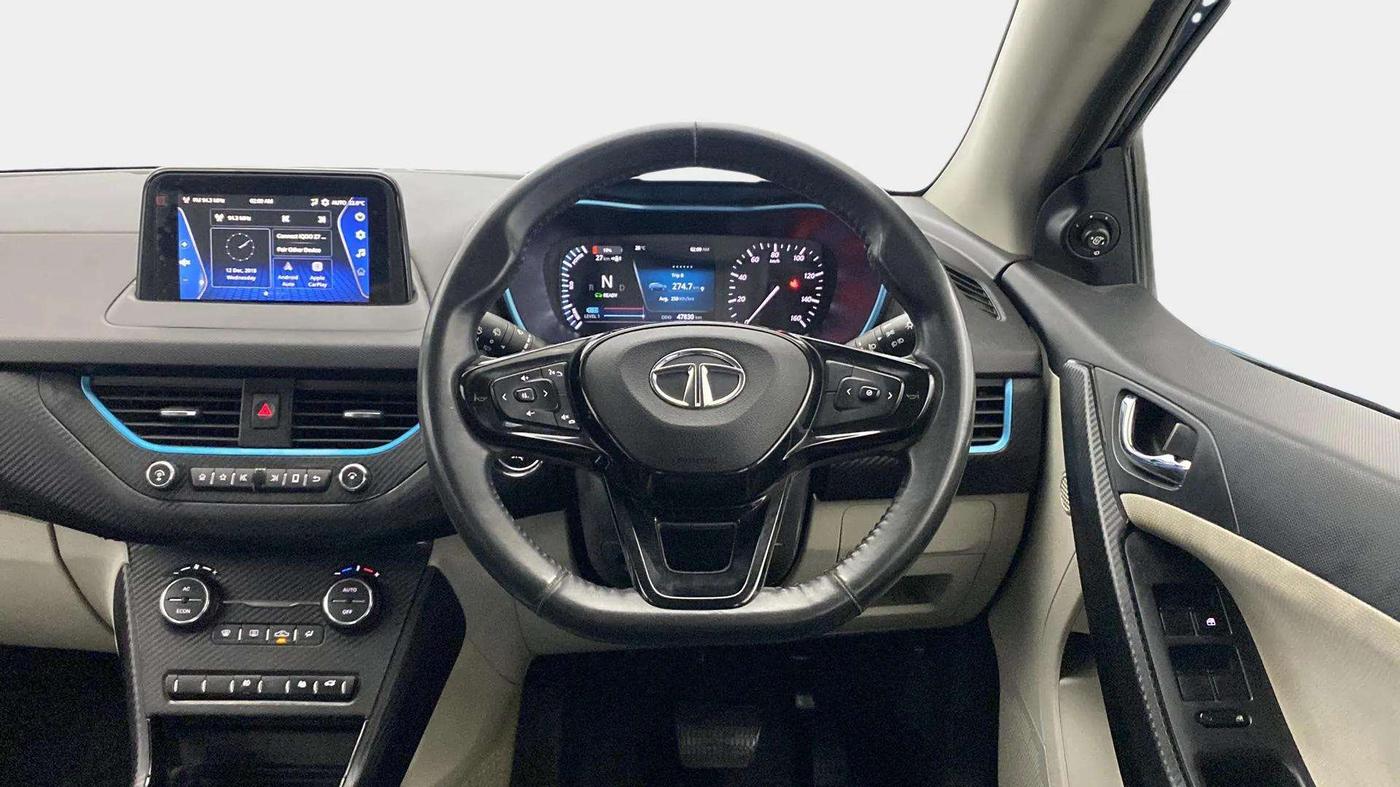 2020 Tata NEXON EV XZ PLUS, Electric, Automatic, 48,046 km, Steering Wheel Close Up