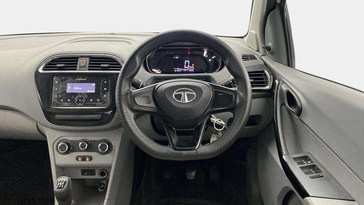 2022 Tata TIGOR XM PETROL, Petrol, Manual, 62,180 km, Steering Wheel Close Up