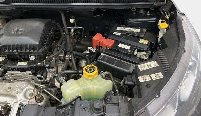 2023 Tata NEXON XZA PLUS LUX SUNROOF RED DARK PETROL, Petrol, Automatic, 20,383 km, Engine View - Left