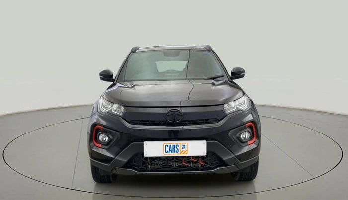 2023 Tata NEXON XZA PLUS LUX SUNROOF RED DARK PETROL, Petrol, Automatic, 20,383 km, Front