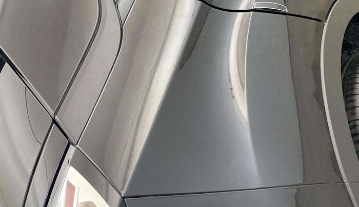 2023 Tata NEXON XZA PLUS LUX SUNROOF RED DARK PETROL, Petrol, Automatic, 20,383 km, Right quarter panel - Minor scratches