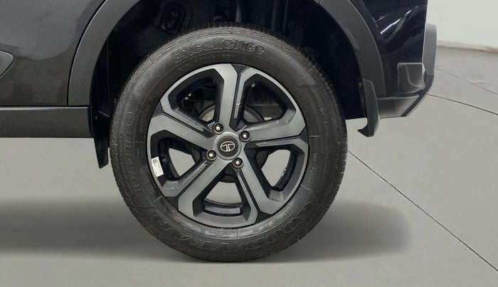 2023 Tata NEXON XZA PLUS LUX SUNROOF RED DARK PETROL, Petrol, Automatic, 20,383 km, Left Rear Wheel