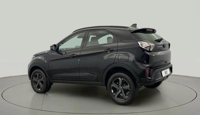 2023 Tata NEXON XZA PLUS LUX SUNROOF RED DARK PETROL, Petrol, Automatic, 20,383 km, Left Back Diagonal