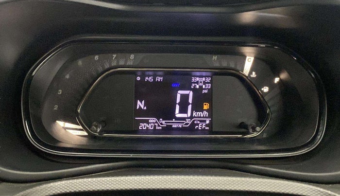 2023 Tata NEXON XZA PLUS LUX SUNROOF RED DARK PETROL, Petrol, Automatic, 20,383 km, Odometer Image