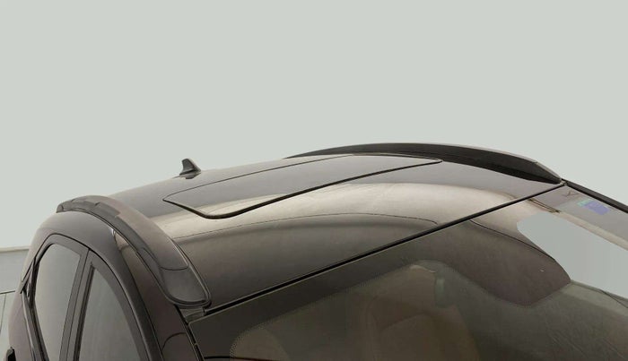 2023 Tata NEXON XZA PLUS LUX SUNROOF RED DARK PETROL, Petrol, Automatic, 20,383 km, Roof