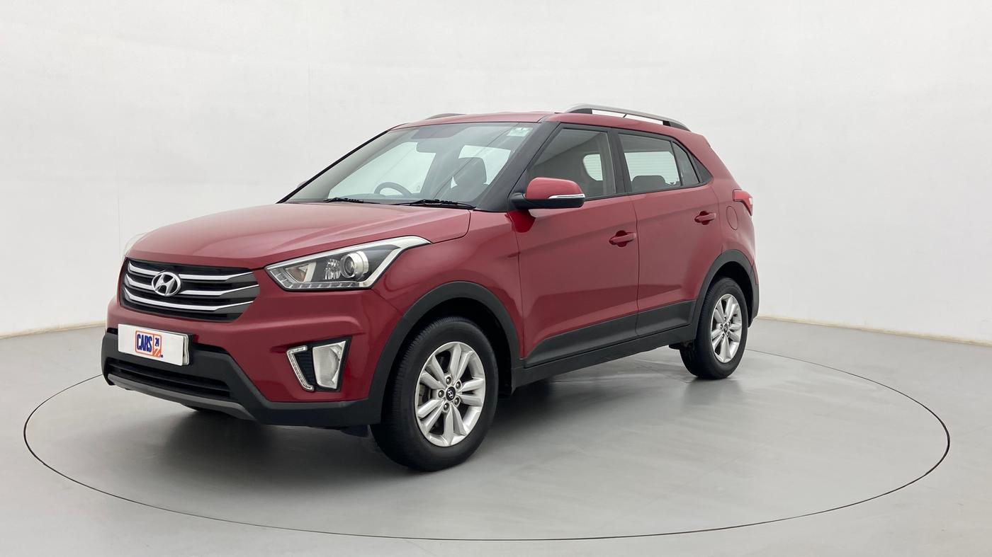 2017 Hyundai Creta SX 1.6 DIESEL, Diesel, Manual, 99,288 km, Left Front Diagonal