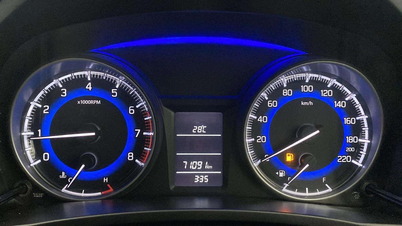 2017 Maruti Baleno DELTA PETROL 1.2, Petrol, Manual, 71,076 km, Odometer Image