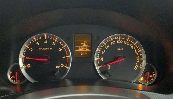 2015 Maruti Swift Dzire VXI, Petrol, Manual, 86,845 km, Odometer Image
