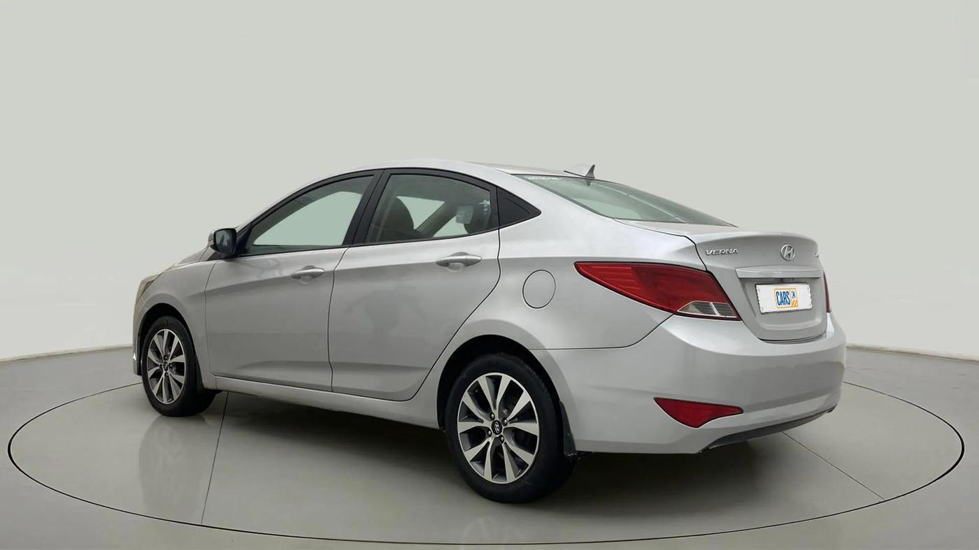 2016 Hyundai Verna 1.6 VTVT SX, Petrol, Manual, 76,467 km, Left Back Diagonal