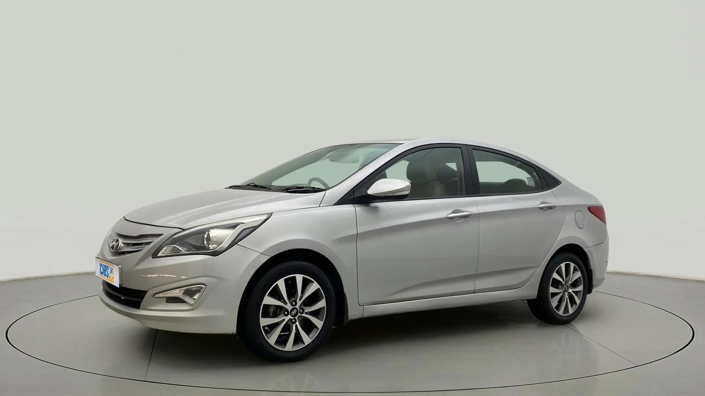 2016 Hyundai Verna 1.6 VTVT SX, Petrol, Manual, 76,467 km, Left Front Diagonal
