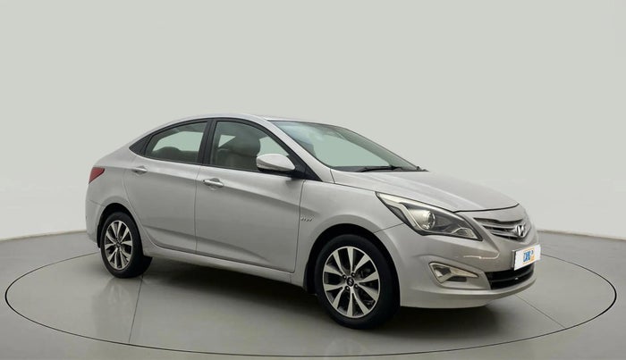 2016 Hyundai Verna 1.6 VTVT SX, Petrol, Manual, 76,405 km, Right Front Diagonal