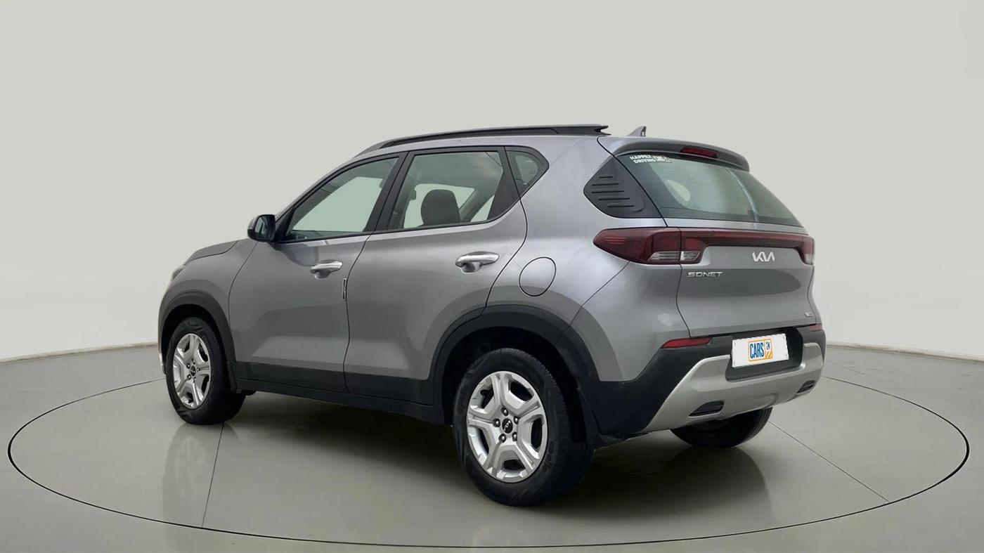 2021 KIA SONET HTK PLUS 1.0 IMT, Petrol, Manual, 80,233 km, Left Back Diagonal