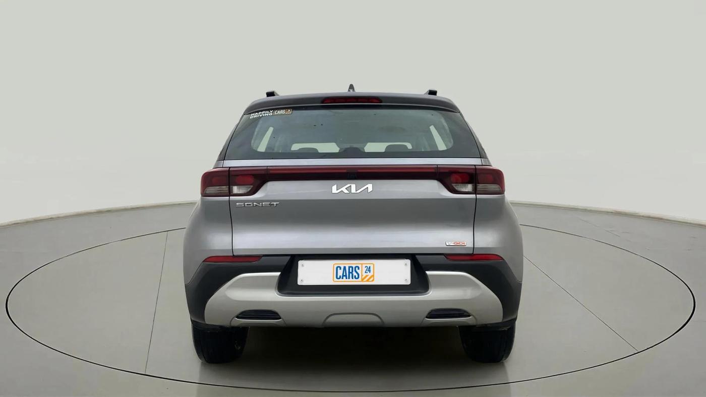 2021 KIA SONET HTK PLUS 1.0 IMT, Petrol, Manual, 80,233 km, Back/Rear
