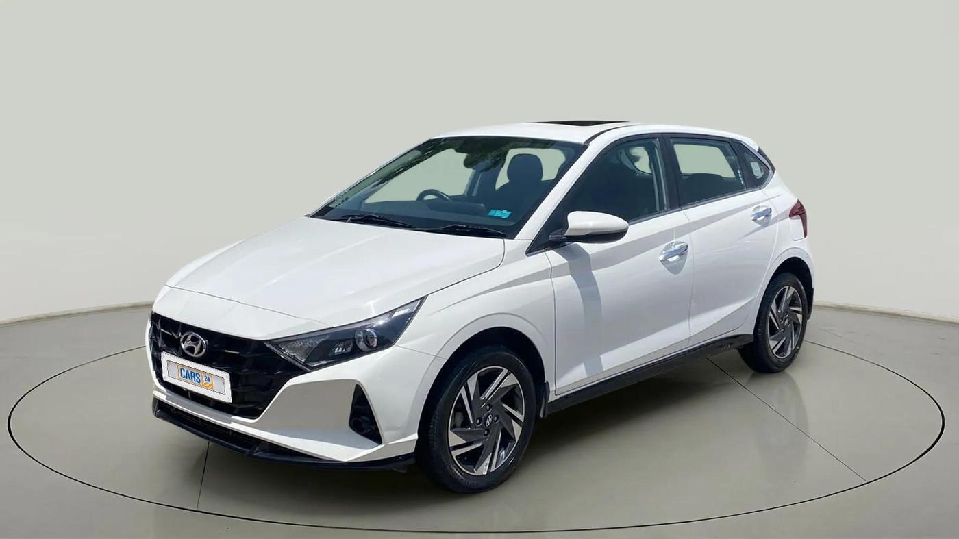 2023 Hyundai NEW I20 ASTA (O) 1.2 MT, Petrol, Manual, 9,994 km, Left Front Diagonal