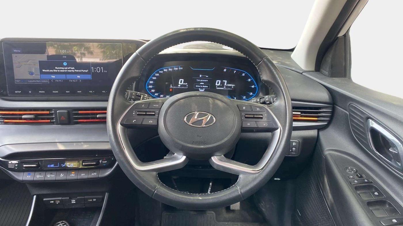 2023 Hyundai NEW I20 ASTA (O) 1.2 MT, Petrol, Manual, 9,994 km, Steering Wheel Close Up