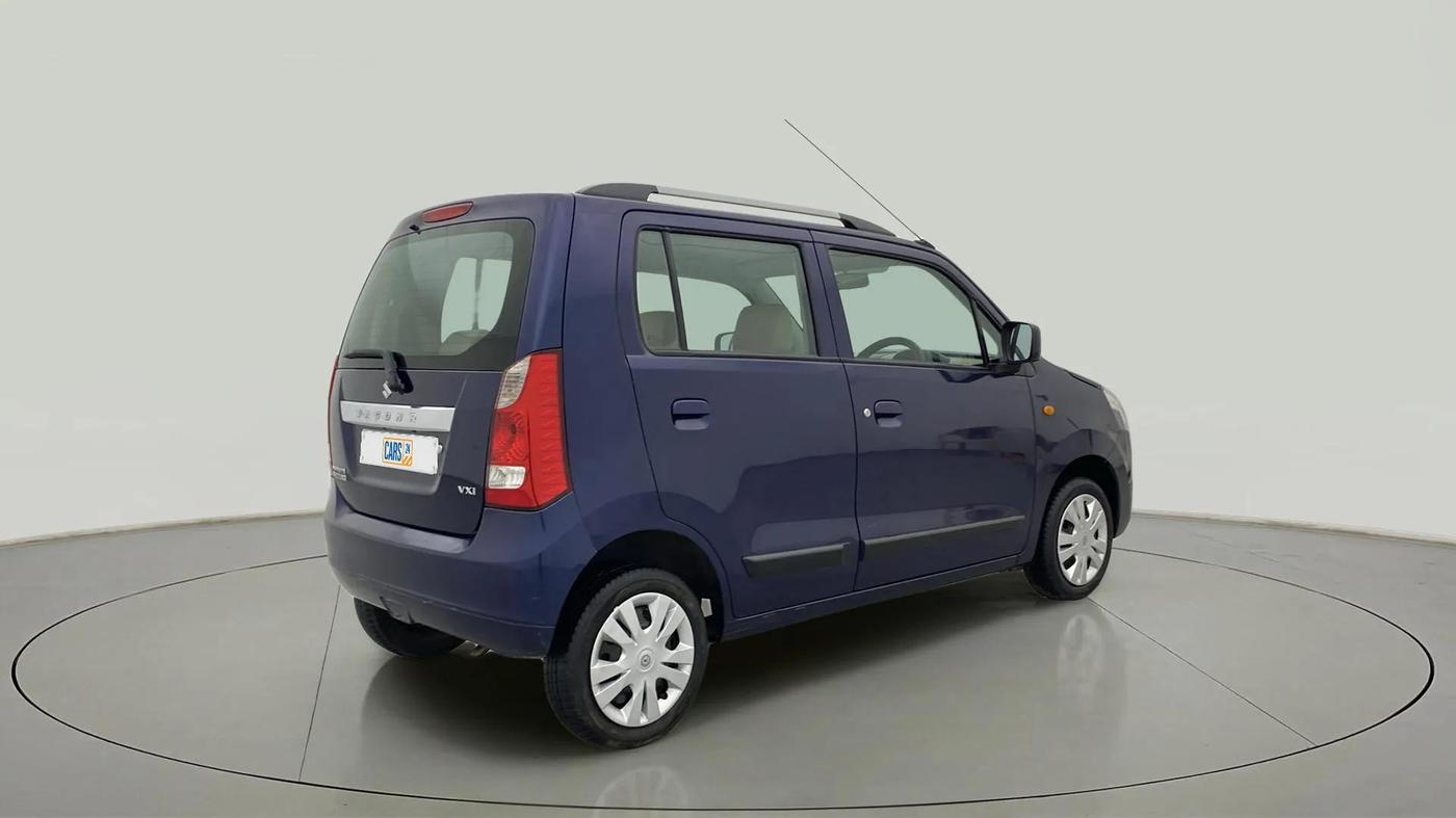 2017 Maruti Wagon R 1.0 VXI, Petrol, Manual, 19,576 km, Right Back Diagonal