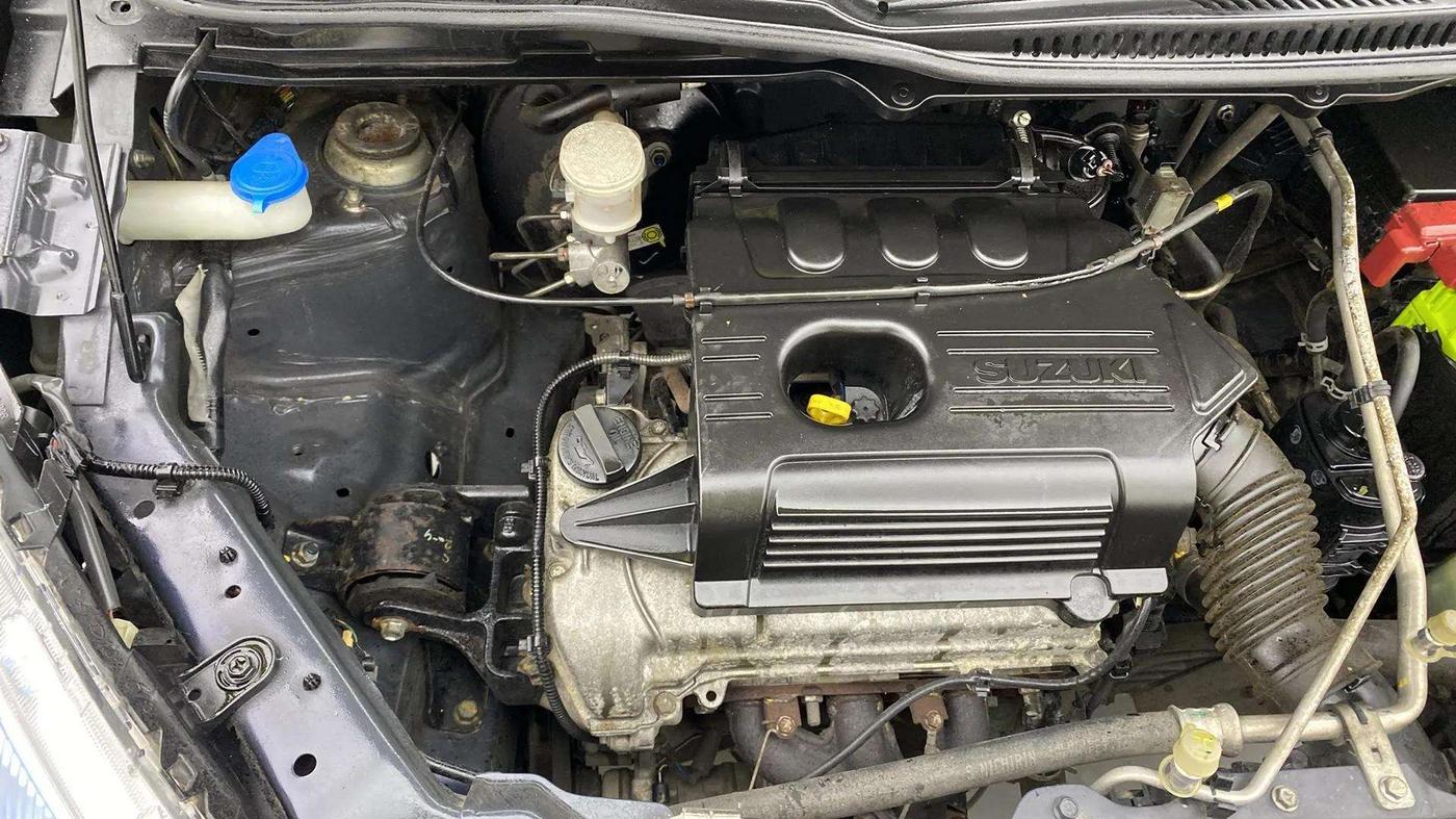 2017 Maruti Wagon R 1.0 VXI, Petrol, Manual, 19,576 km, Engine View - Right