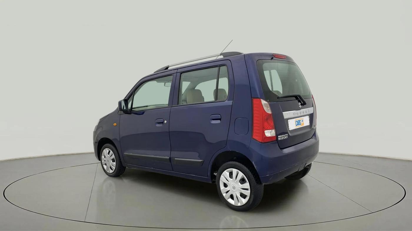 2017 Maruti Wagon R 1.0 VXI, Petrol, Manual, 19,576 km, Left Back Diagonal