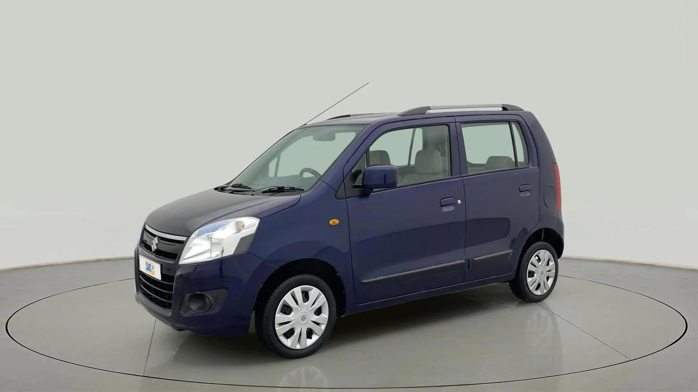 2017 Maruti Wagon R 1.0 VXI, Petrol, Manual, 19,576 km, Left Front Diagonal