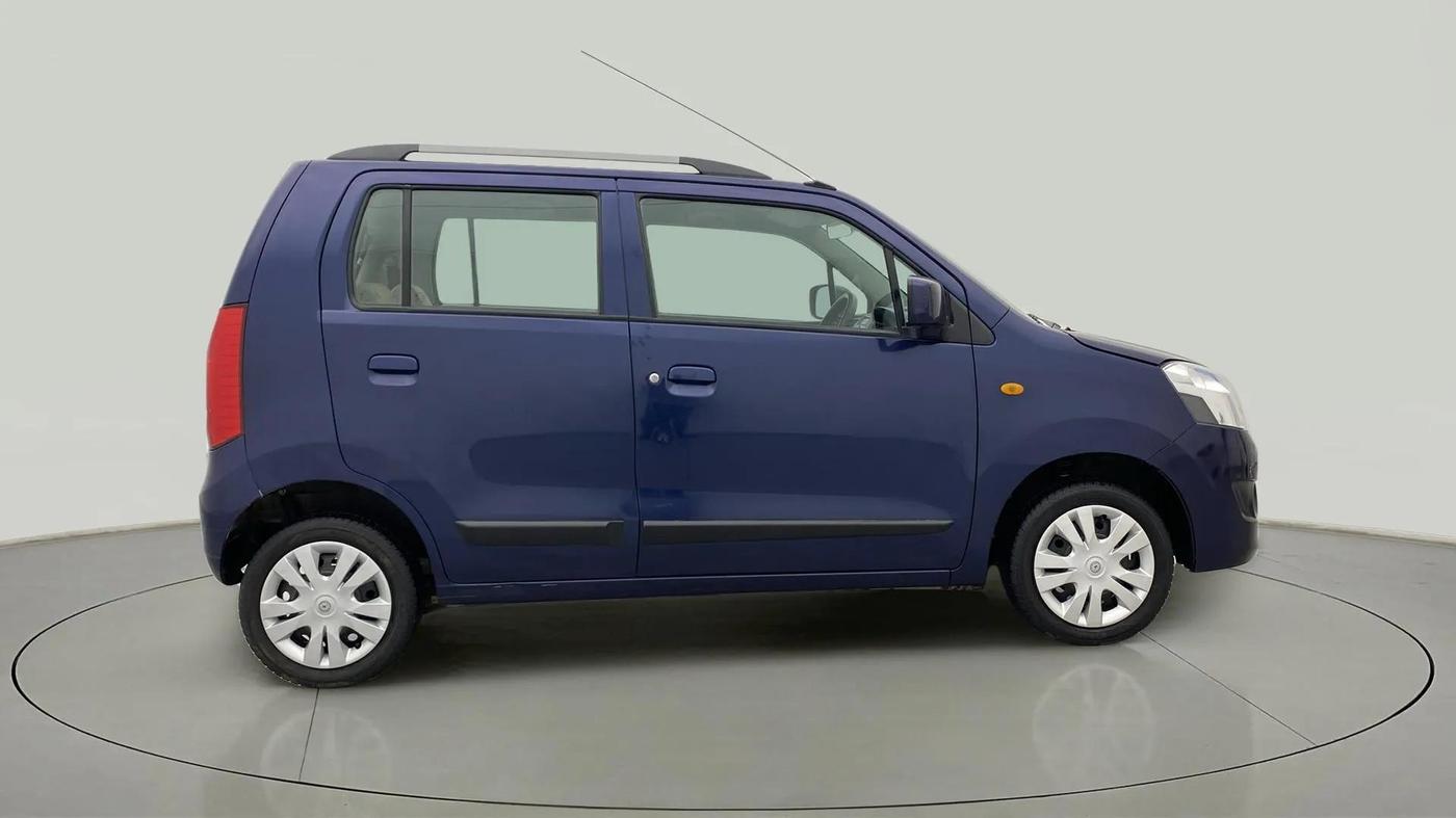 2017 Maruti Wagon R 1.0 VXI, Petrol, Manual, 19,576 km, Right Side View