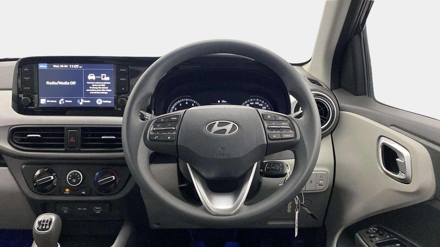 2023 Hyundai GRAND I10 NIOS SPORTZ 1.2 KAPPA VTVT, Petrol, Manual, 31,466 km, Steering Wheel Close Up