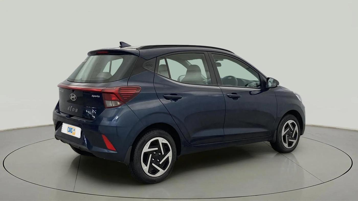 2023 Hyundai GRAND I10 NIOS SPORTZ 1.2 KAPPA VTVT, Petrol, Manual, 31,466 km, Right Back Diagonal