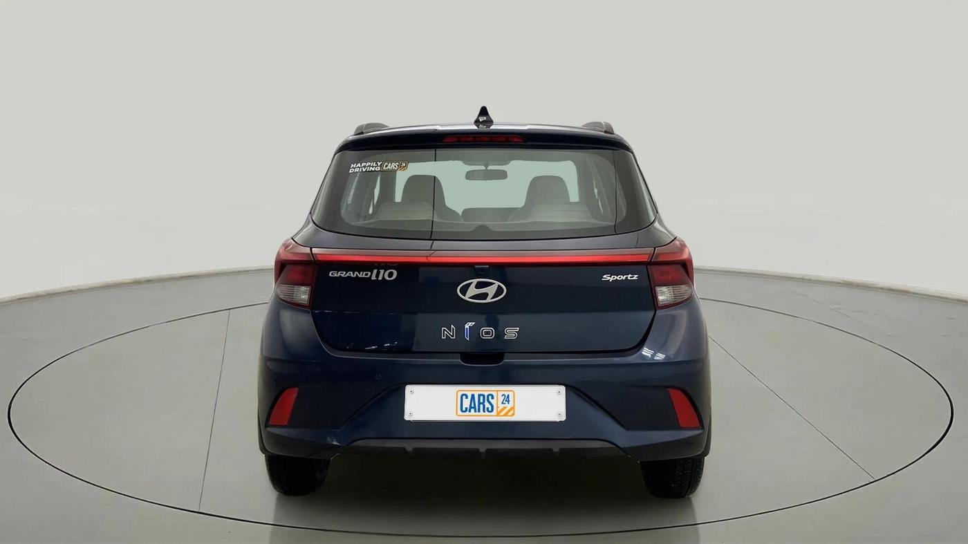 2023 Hyundai GRAND I10 NIOS SPORTZ 1.2 KAPPA VTVT, Petrol, Manual, 31,466 km, Back/Rear