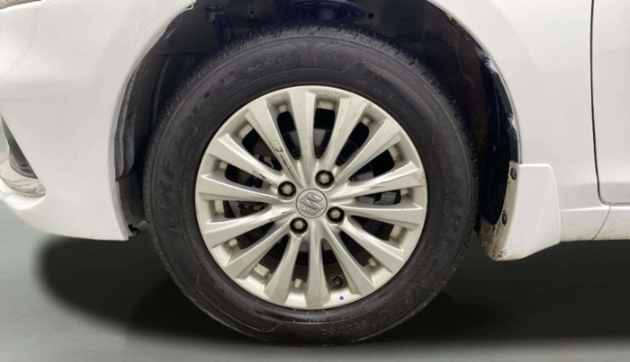 2018 Maruti Ciaz DELTA 1.5 SHVS MT PETROL, Petrol, Manual, 76,330 km, Left Front Wheel