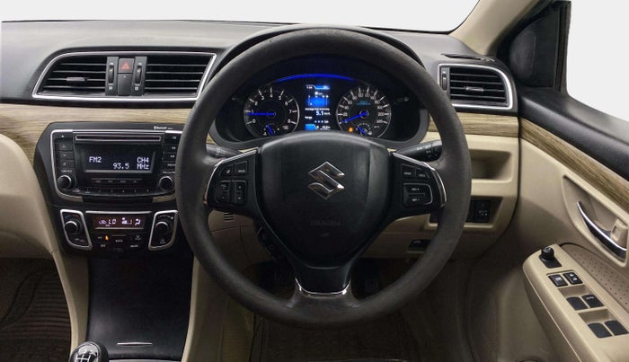 2018 Maruti Ciaz DELTA 1.5 SHVS MT PETROL, Petrol, Manual, 76,330 km, Steering Wheel Close Up