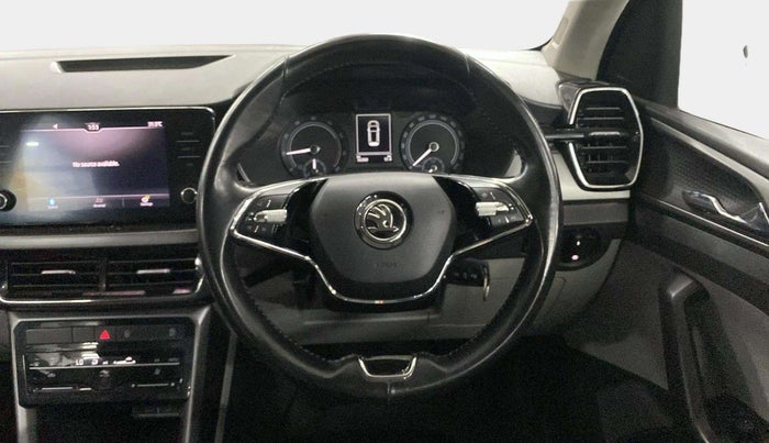 2022 Skoda KUSHAQ AMBITION 1.0L TSI MT, Petrol, Manual, 30,242 km, Steering Wheel Close Up