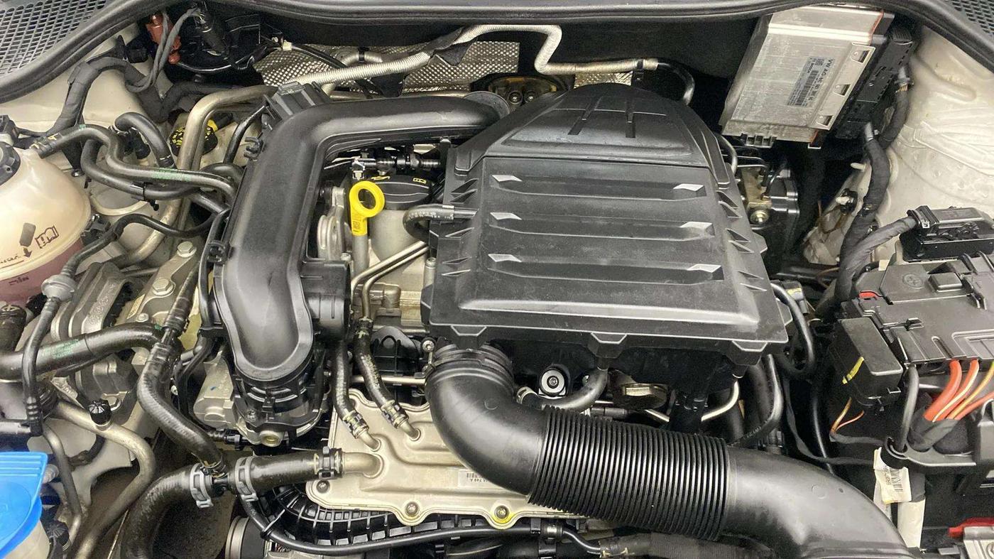 2021 Skoda Rapid STYLE AT TSI, Petrol, Automatic, 45,972 km, Engine View
