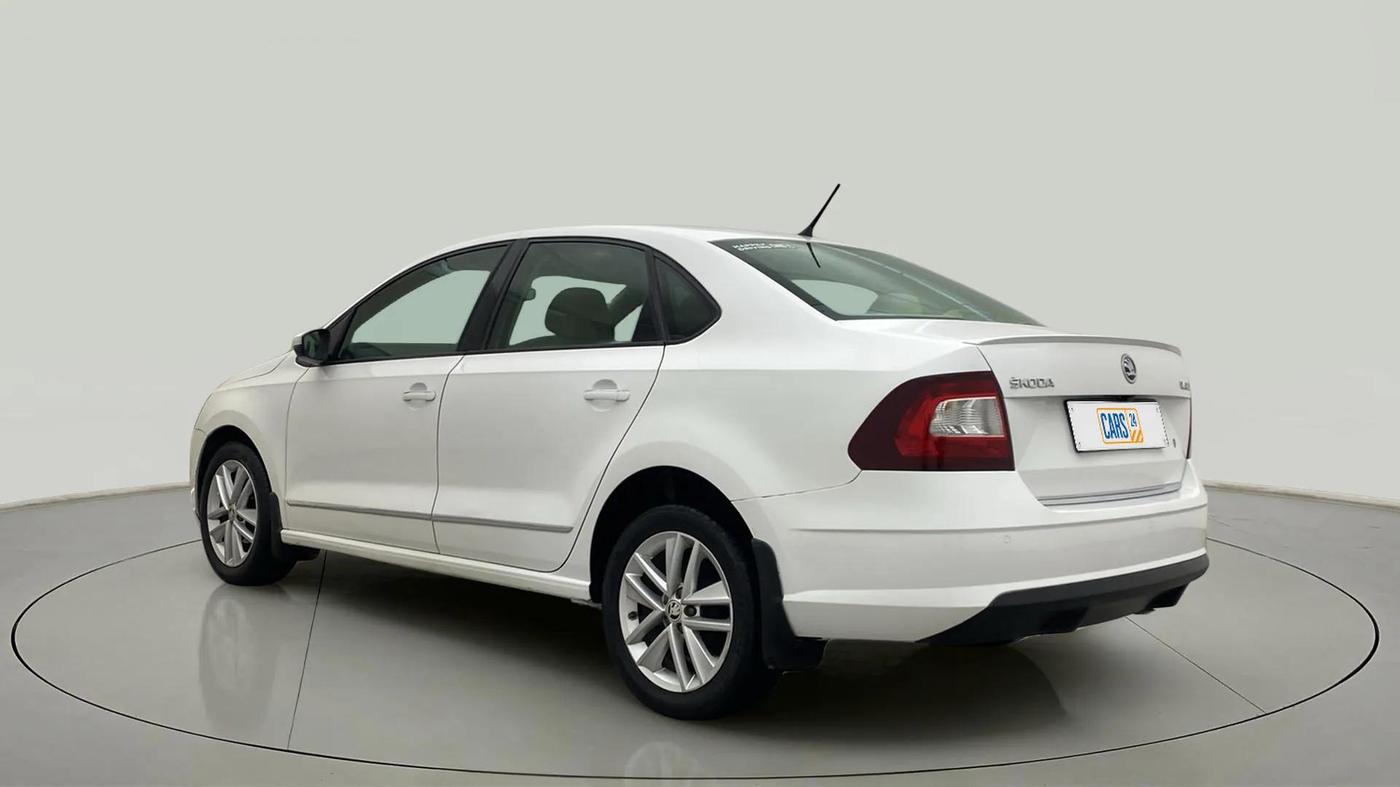 2021 Skoda Rapid STYLE AT TSI, Petrol, Automatic, 45,972 km, Left Back Diagonal