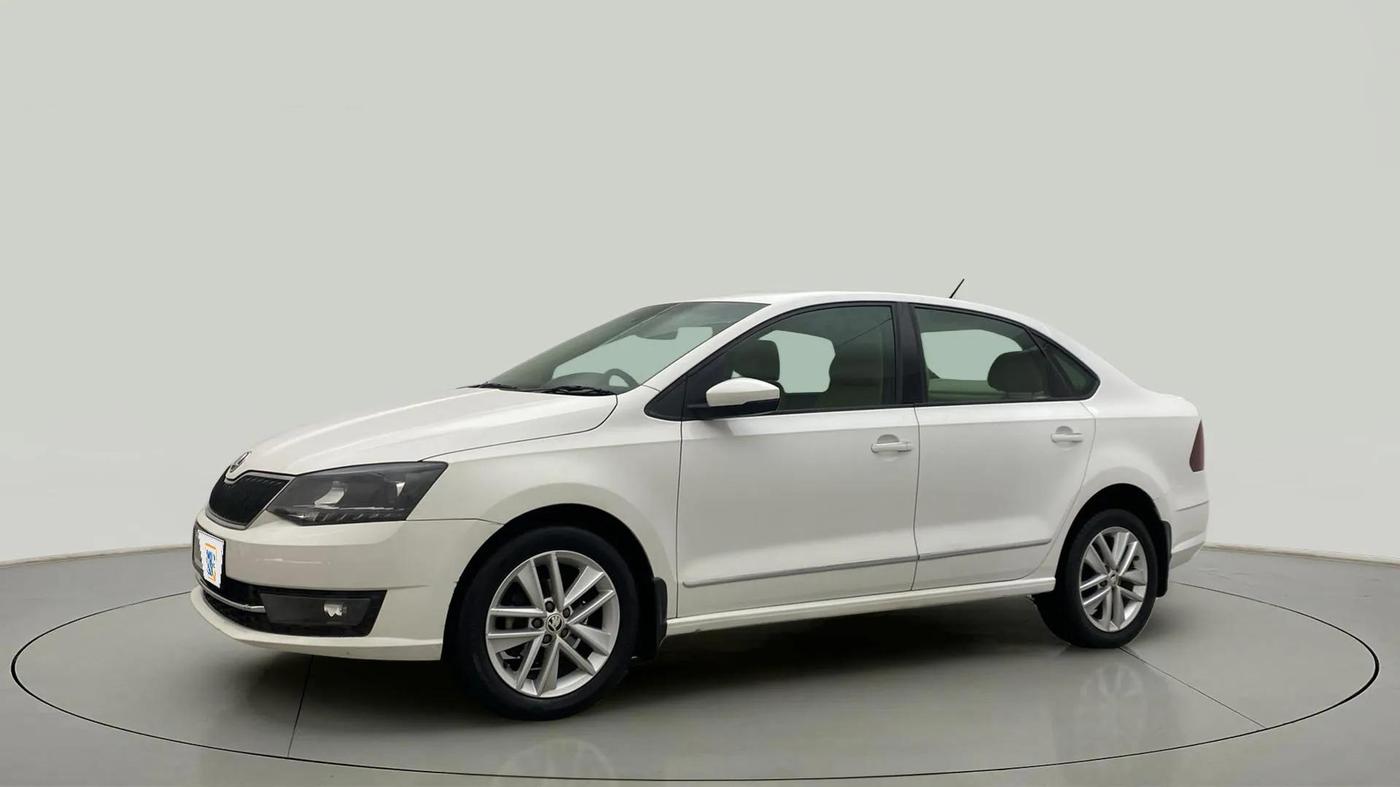 2021 Skoda Rapid STYLE AT TSI, Petrol, Automatic, 45,972 km, Left Front Diagonal