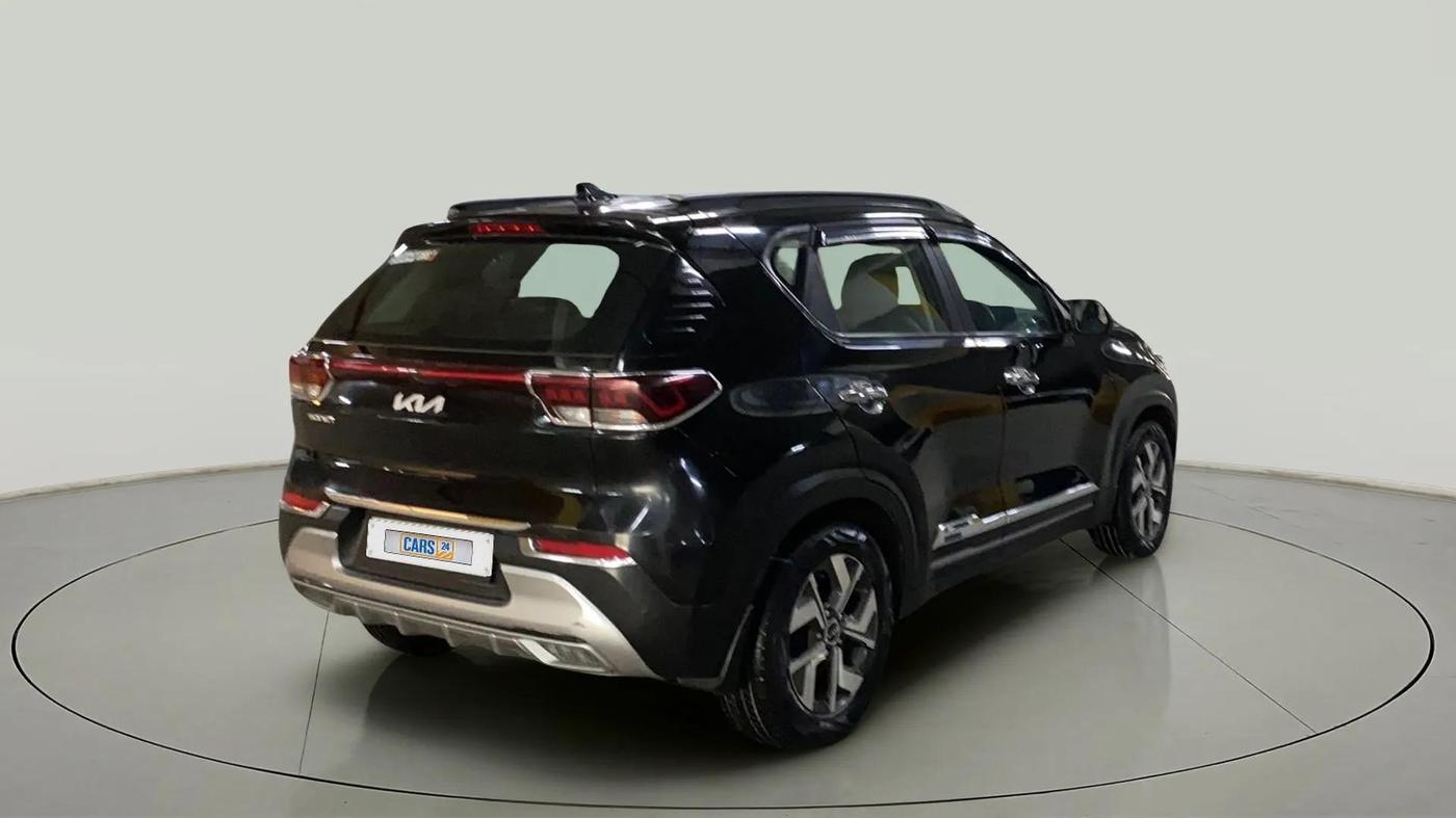 2022 KIA SONET HTX 1.5, Diesel, Manual, 35,904 km, Right Back Diagonal