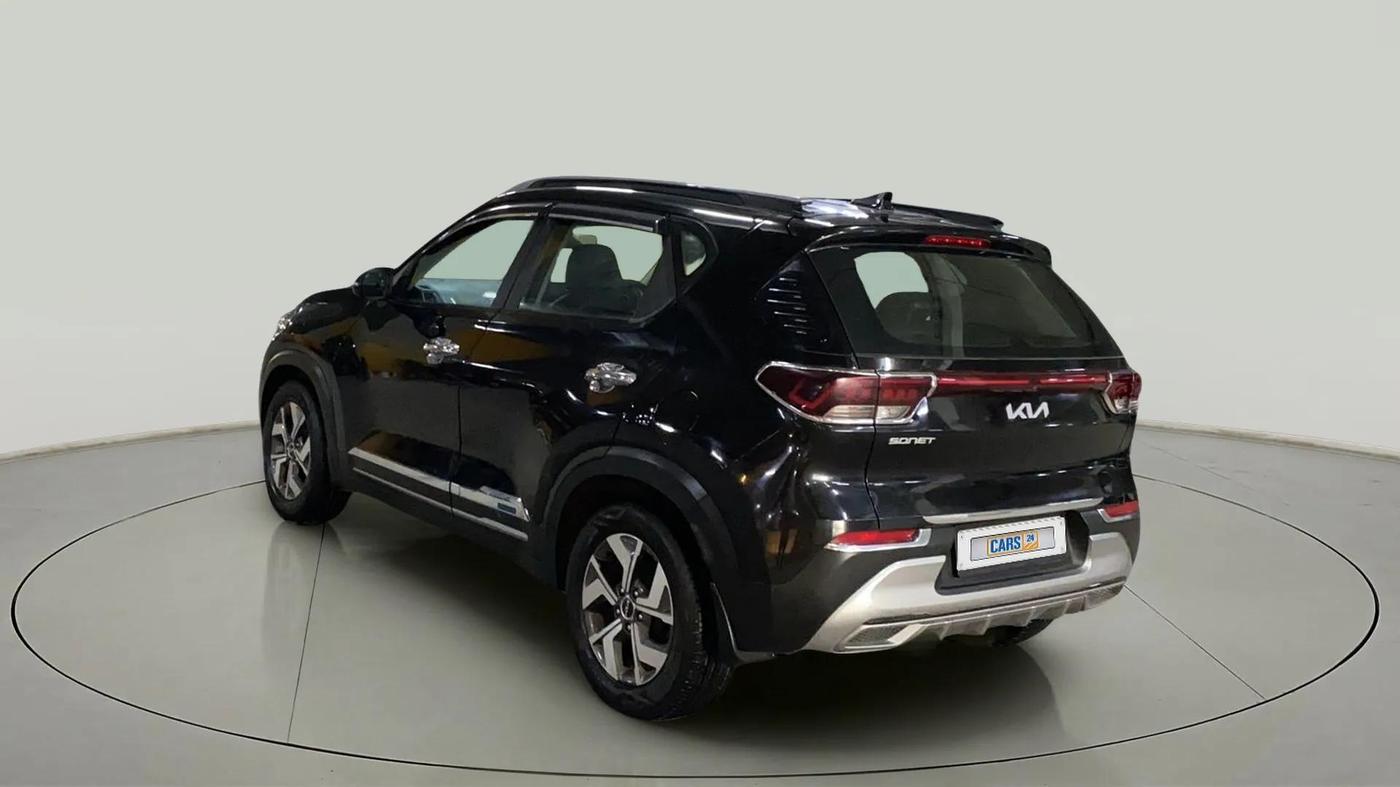 2022 KIA SONET HTX 1.5, Diesel, Manual, 35,904 km, Left Back Diagonal