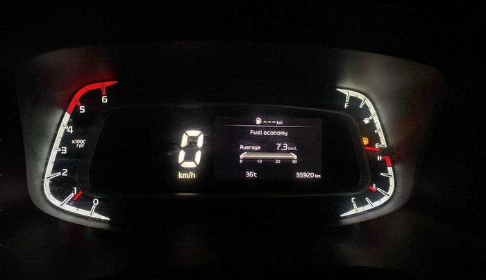 2022 KIA SONET HTX 1.5, Diesel, Manual, 35,904 km, Odometer Image