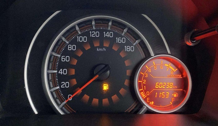2019 Maruti New Wagon-R ZXI 1.2, Petrol, Manual, 60,233 km, Odometer Image
