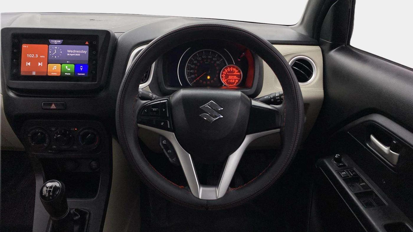 2019 Maruti New Wagon-R ZXI 1.2, Petrol, Manual, 60,245 km, Steering Wheel Close Up