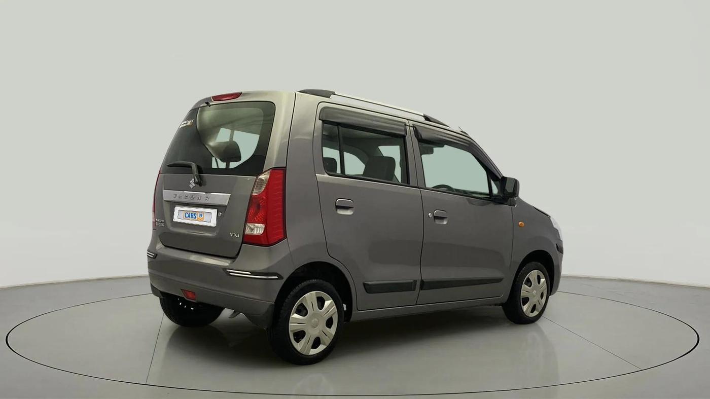 2013 Maruti Wagon R 1.0 VXI, Petrol, Manual, 63,584 km, Right Back Diagonal