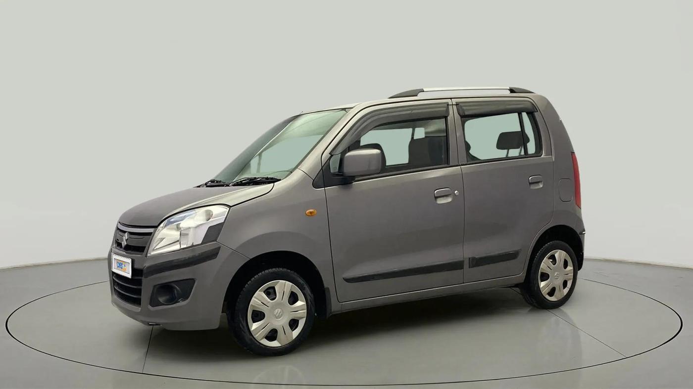 2013 Maruti Wagon R 1.0 VXI, Petrol, Manual, 63,584 km, Left Front Diagonal