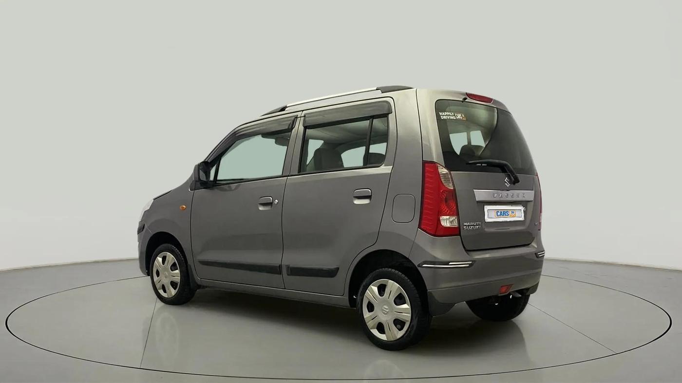 2013 Maruti Wagon R 1.0 VXI, Petrol, Manual, 63,584 km, Left Back Diagonal