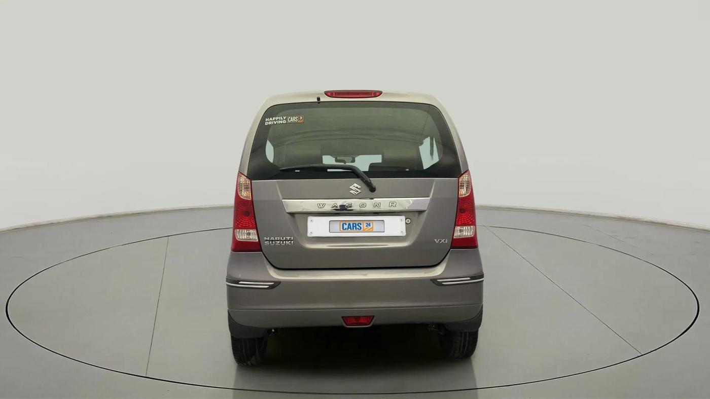 2013 Maruti Wagon R 1.0 VXI, Petrol, Manual, 63,584 km, Back/Rear