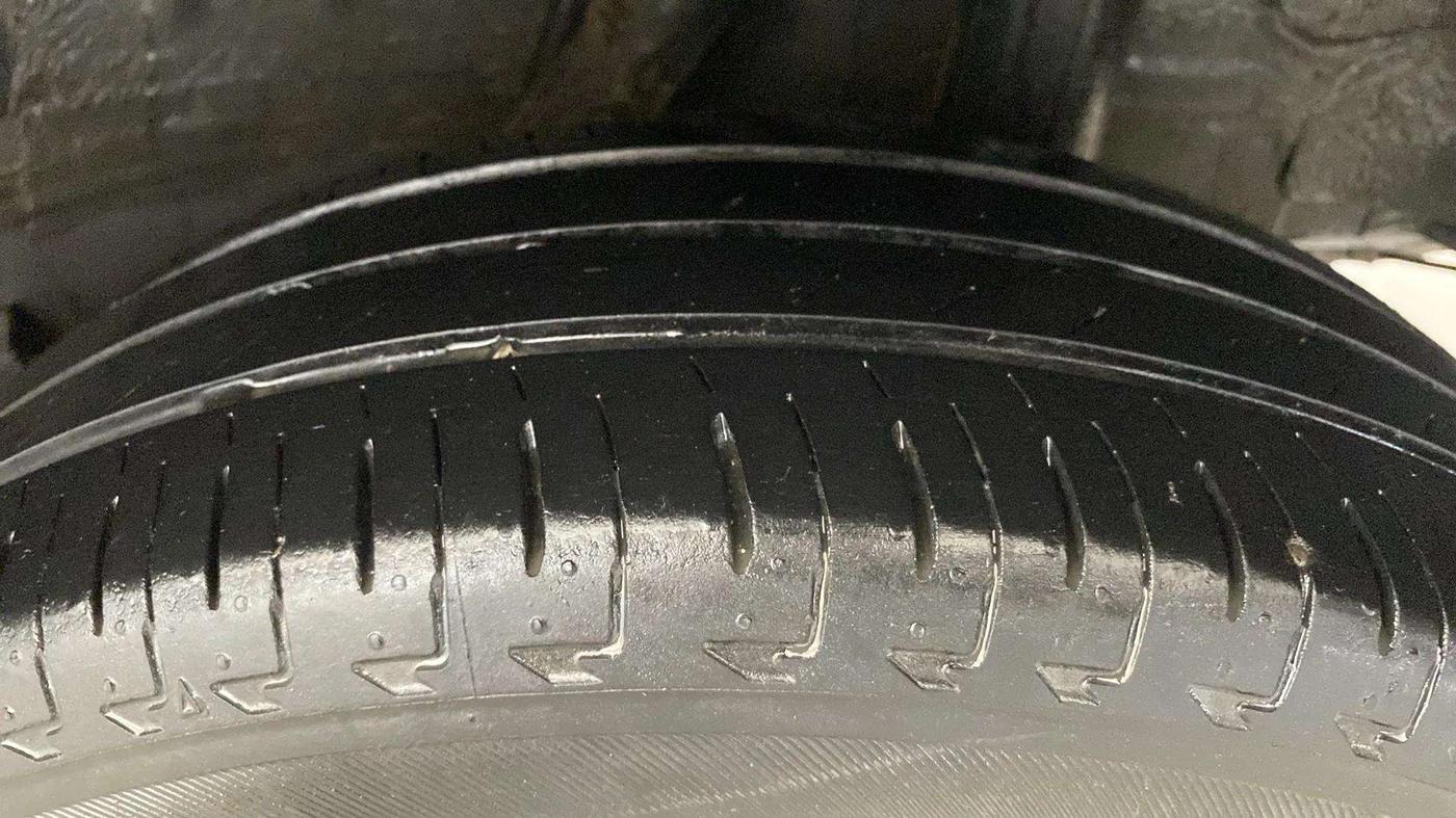 2021 Honda Amaze 1.2L I-VTEC S, Petrol, Manual, 25,040 km, Left Rear Tyre Tread