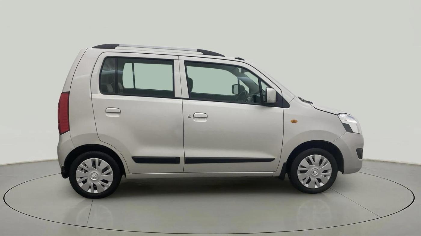 2017 Maruti Wagon R 1.0 VXI, CNG, Manual, 81,879 km, Right Side View
